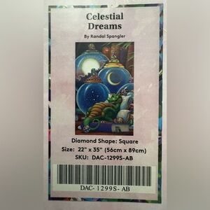 Diamond Art Club Celestial Dreams Randal Spangler Diamond Painting